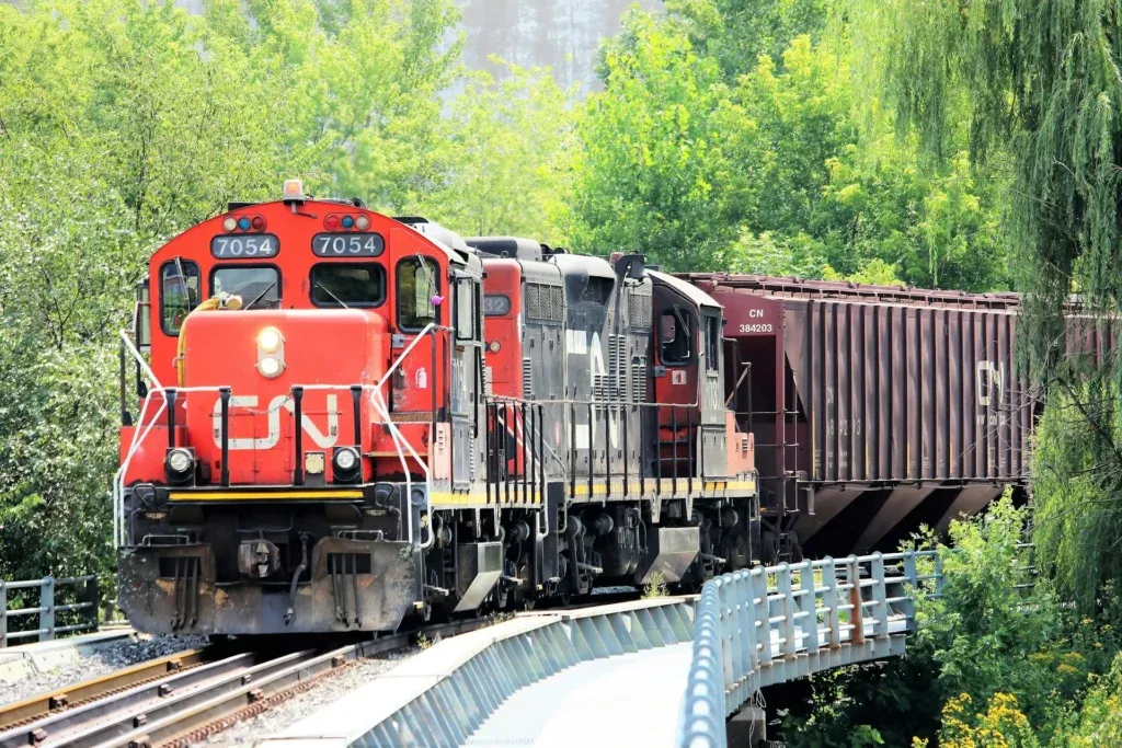 Advantages of rail freight Advantages of rail freight
